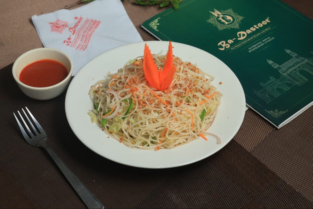 Veg Burnt Garlic Noodles