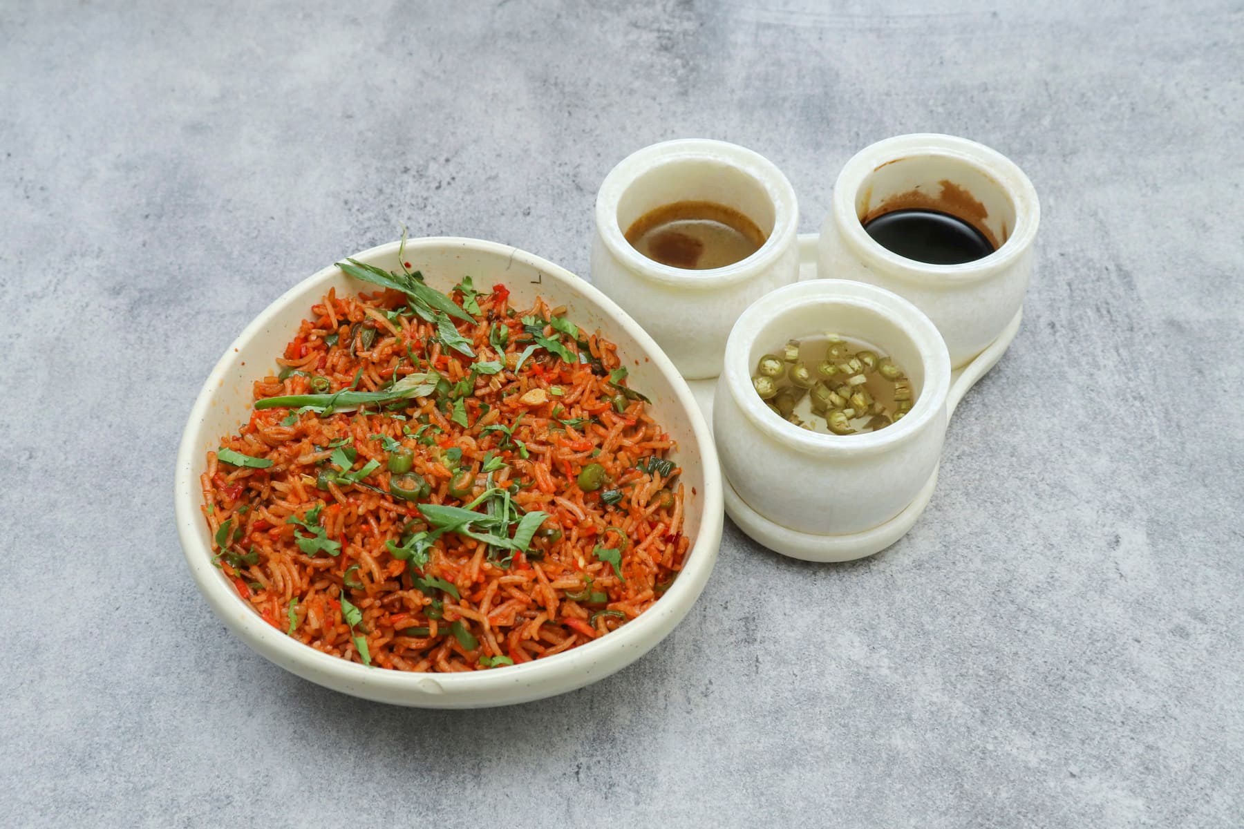 Veg Schezwan Fried Rice