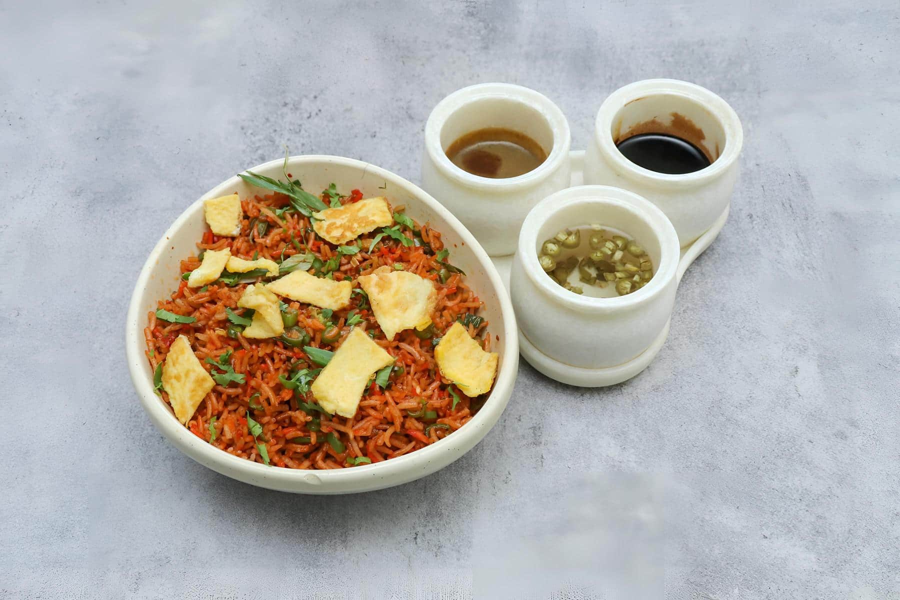 Egg Schezwan Fried Rice
