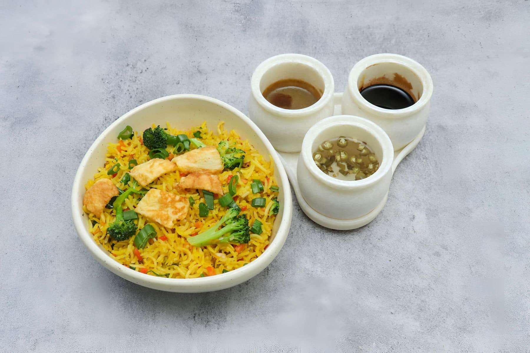 Egg Singapuri Fried Rice