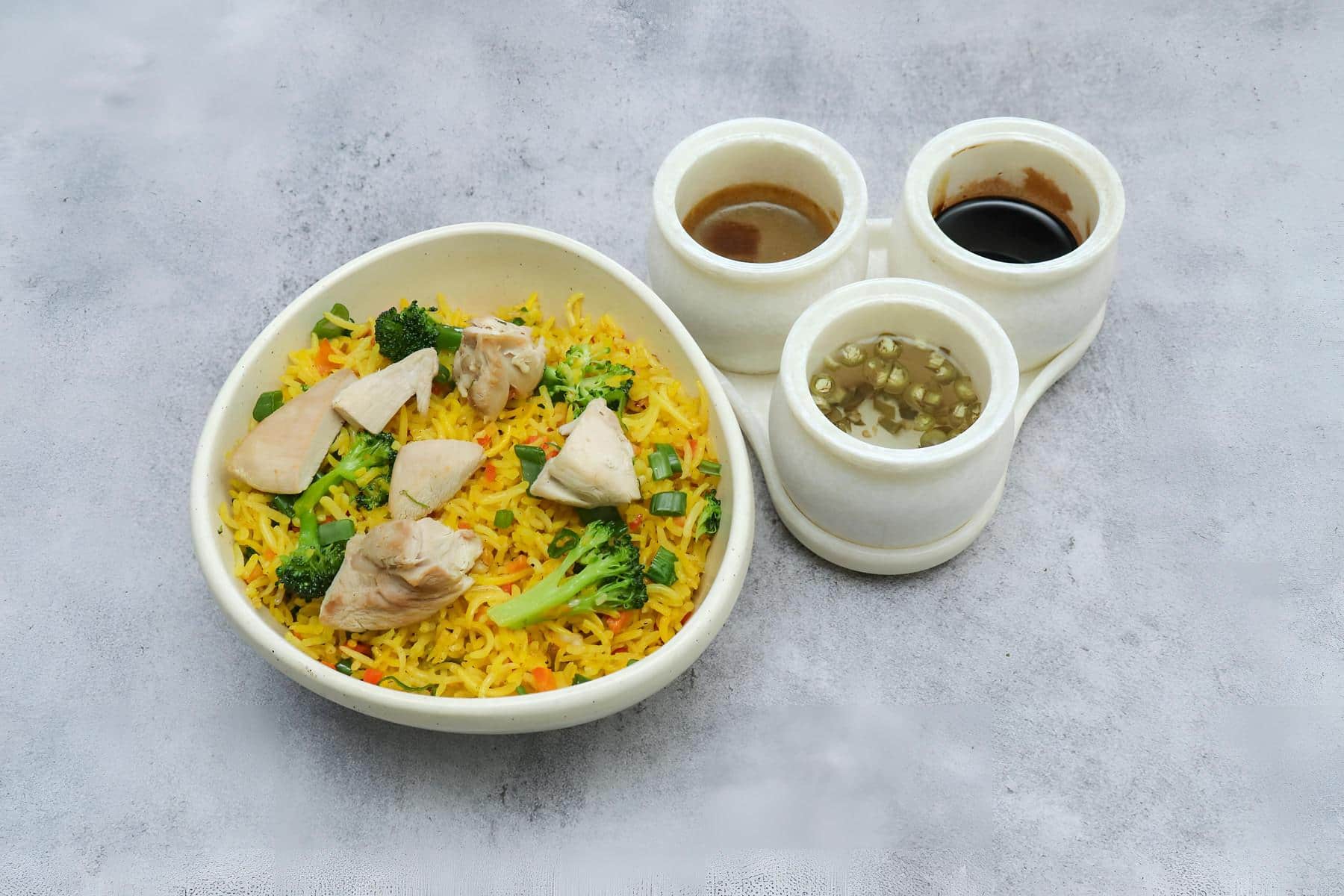 Chicken Singapuri Fried Rice