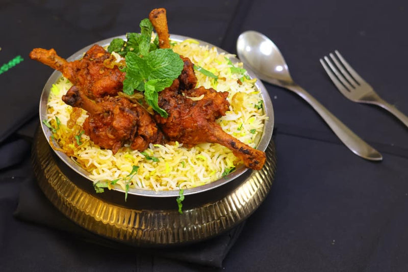 Chicken Lollipop Biryani