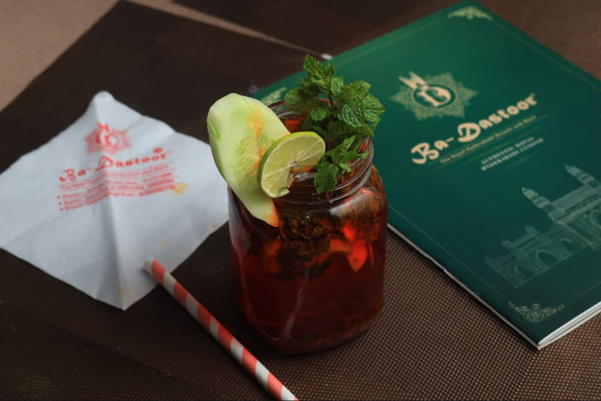 Strawberry Cucumber Mojito