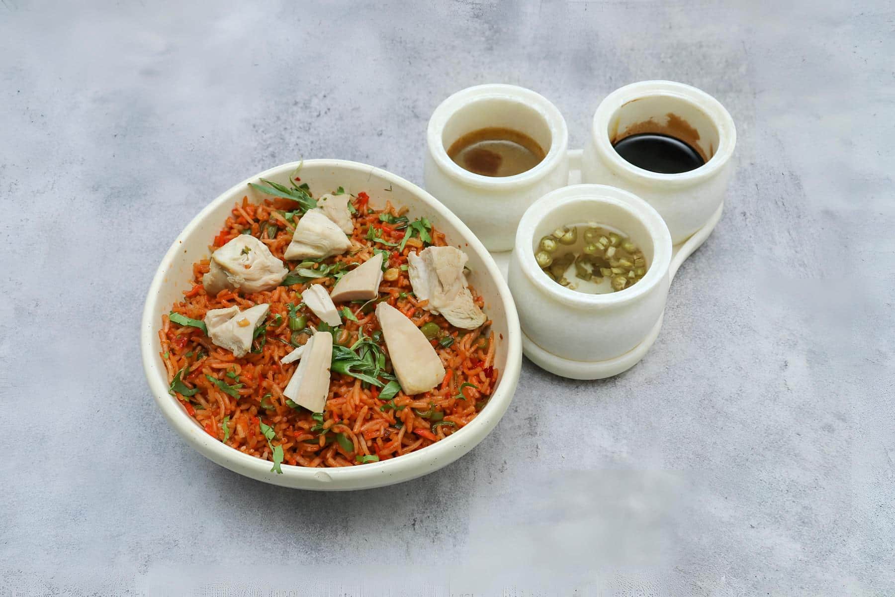 Chicken Schezwan Fried Rice