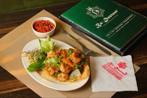 Butter Garlic Chilli Prawns